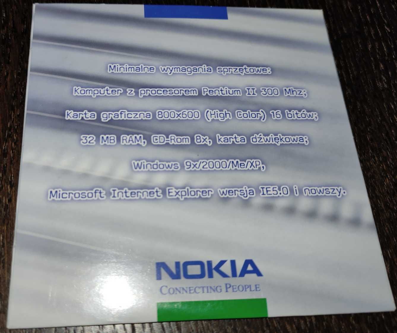NOKIA 6210 płyty CD PC software oryginały