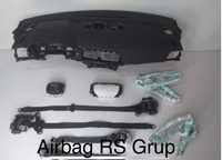 audi q5 tablier airbags cintos