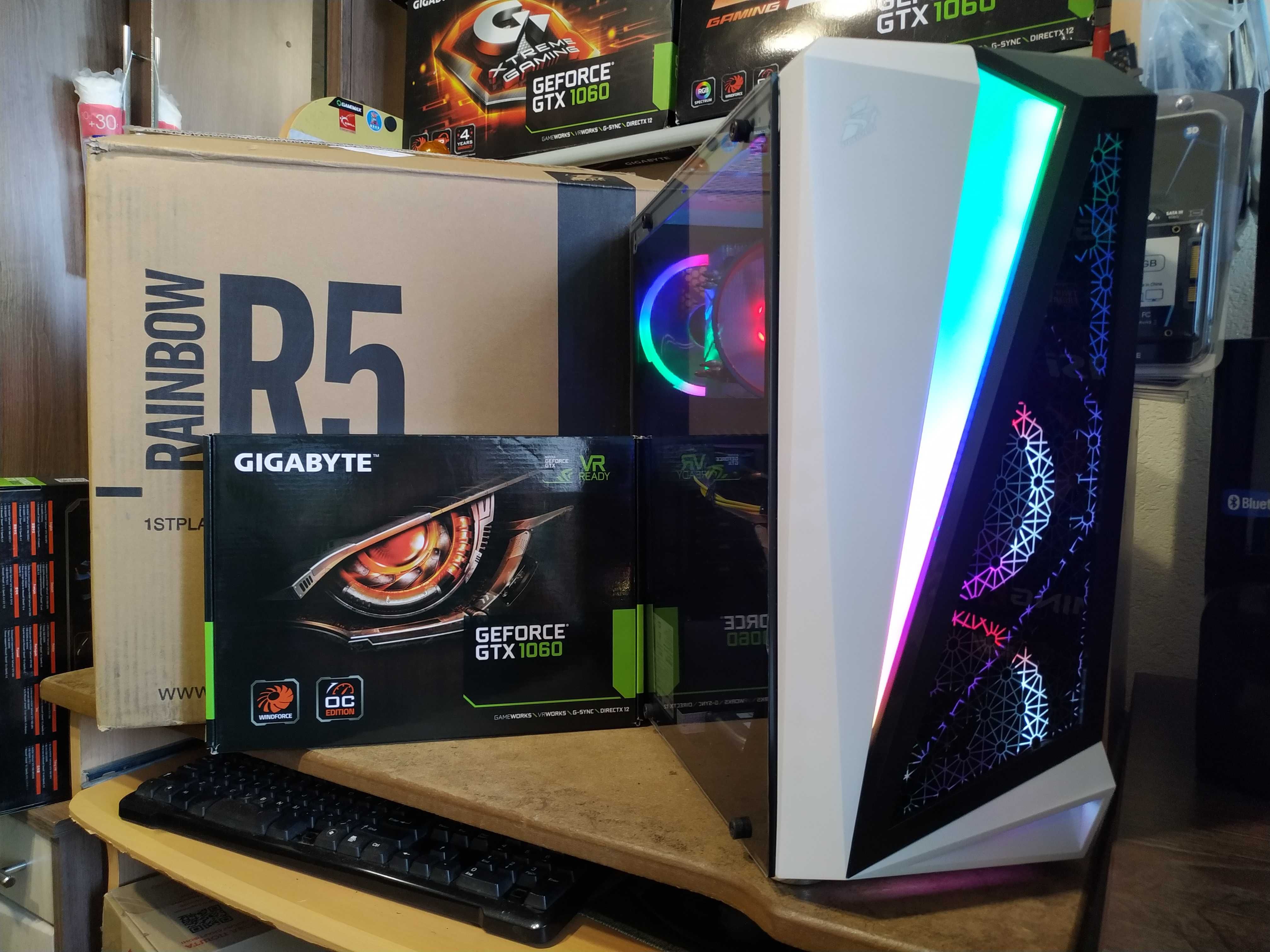Ігровий комп'ютер INTEL I7 4.0GHZ, GTX 1060 6GB, 16GB, SSD 240 + 1TB