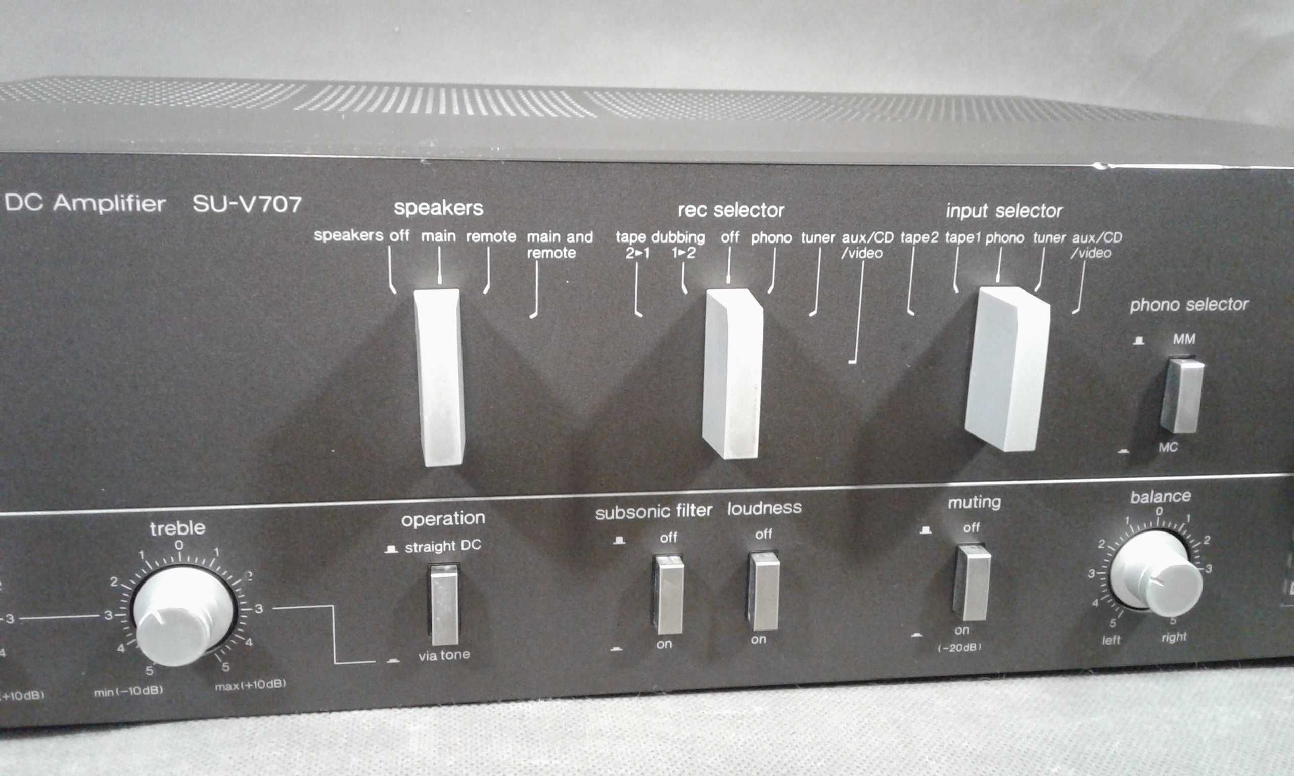 TECHNICS SU-V707,wzmacniacz stereo