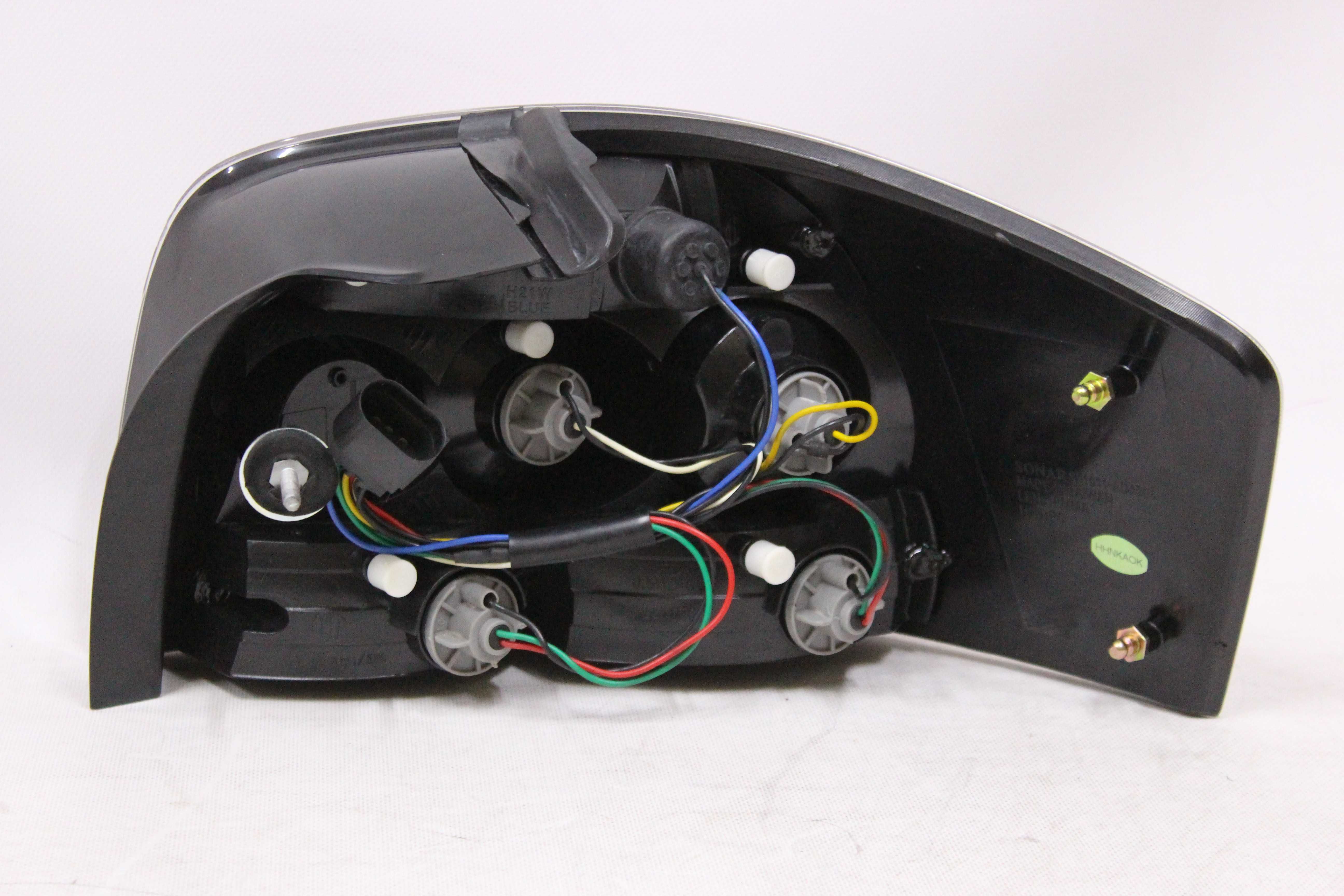 Lampy światła tył tylne Audi A3 8P 3D 03-08 BLACK SMOKE Tuning Czarne!