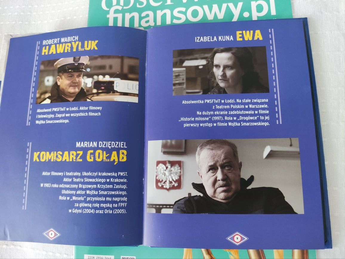 Drogówka (DVD) polskie kino, Wojtek Smażowski, wyd. książkowe 24 stron