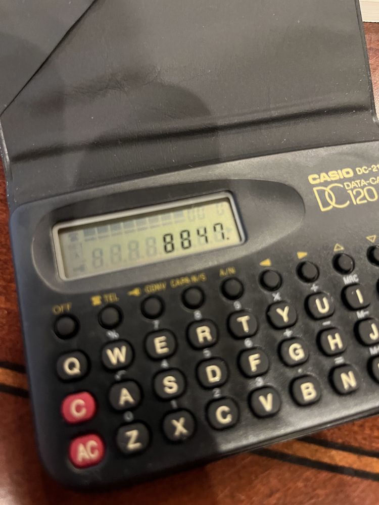 электронная записная книжка Casio