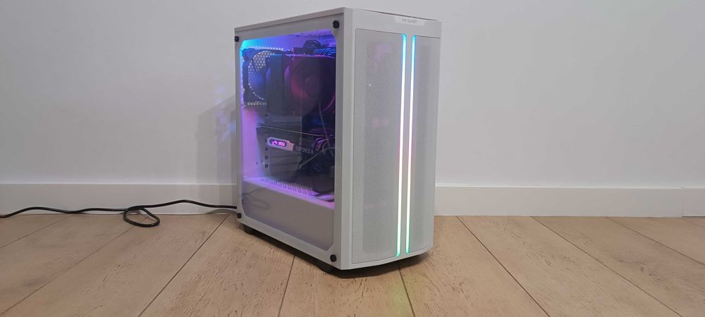Ryzen 5 5600 B450 MSI RTX 2070 Armor 8GB GDDR6 SSD NVMe PC do Gier