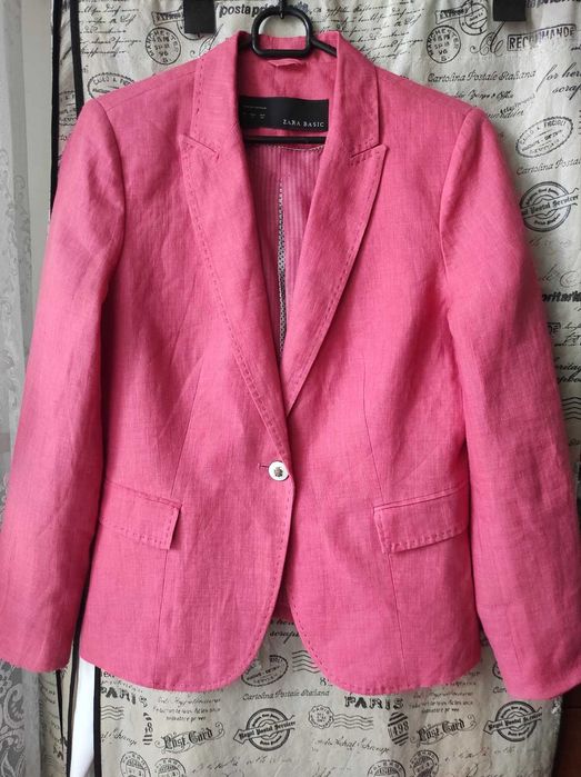 Стильный пиджак ZARA BASIC. Размер L.