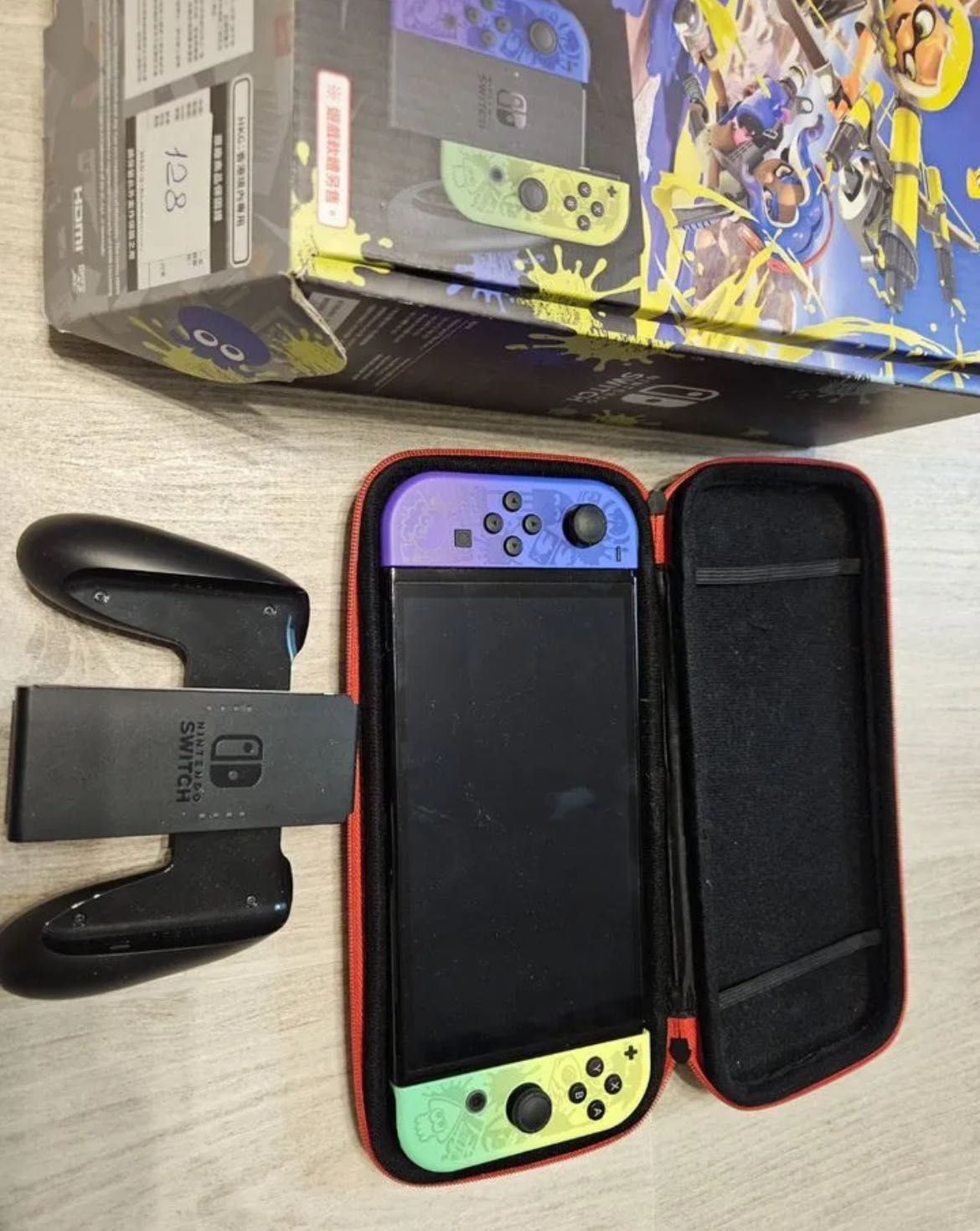 Nintendo switch oled przeszyty