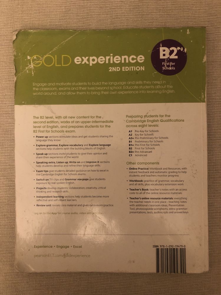Gold Experience B2 2nd edition