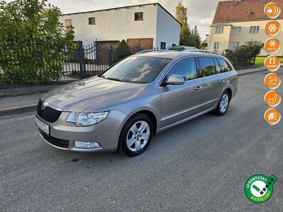 Skoda Superb Opłacona Zdrowa Zadbana Serwisowana 1 WŁ Po Serwisie