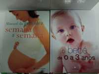 Livros sobre gravidez e bebés