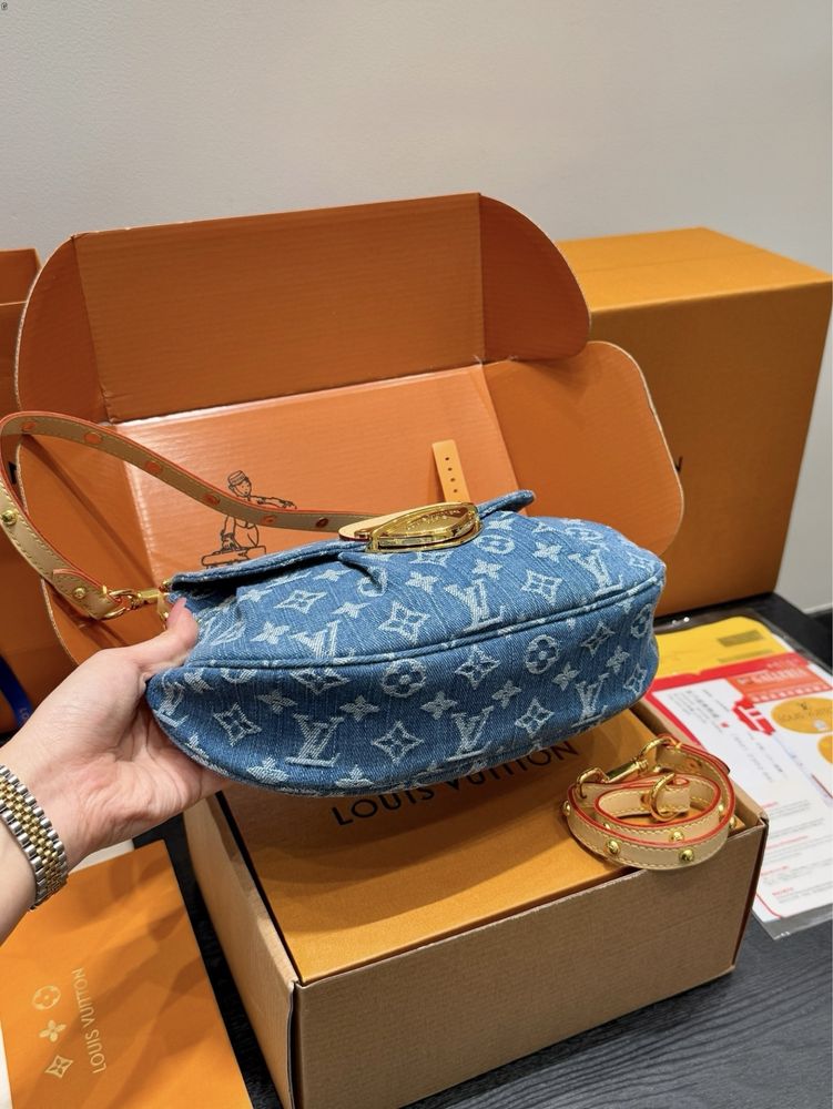 Torebka LV louis Vuitton Loop Denim Monogram