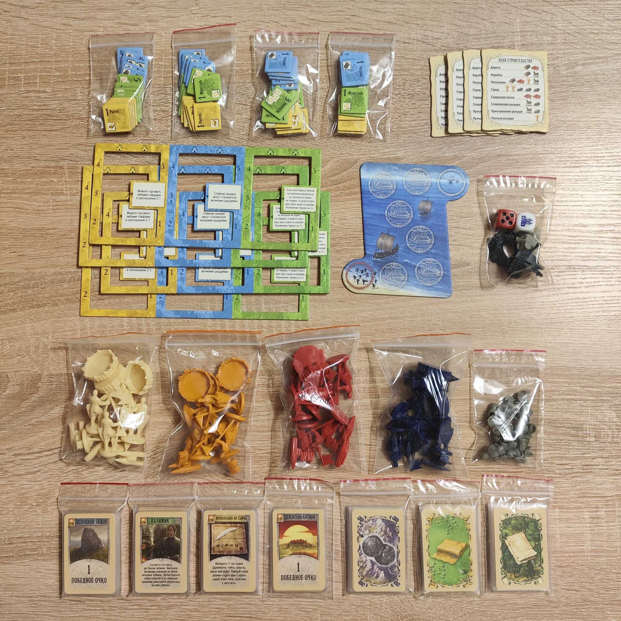 Настільна гра Catan: Колонизаторы + доповнення Catan: Города и рыцари
