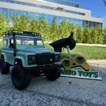 Джип на радиоуправлении Land Rover Defender G. Краулер MN-90 1:12 4WD