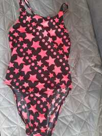 Nowy strój kąpielowy neonowe różowe gwiazdy rozm. 34