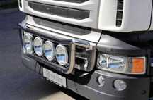 Orurowanie Kangur przedni na halogeny Scania R P G 2009+ Metec