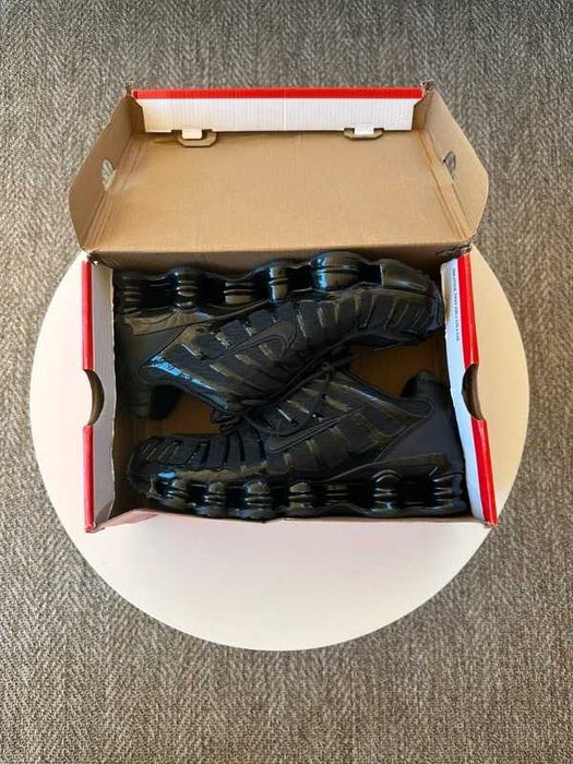 Buty meskie Mokasyny Nike_Shox_TL_White R.40