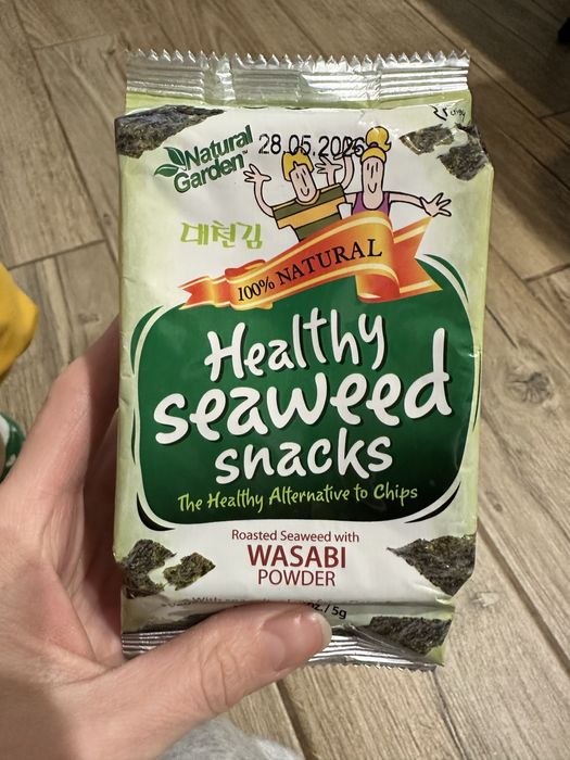 Снеки Норі гострі васабі