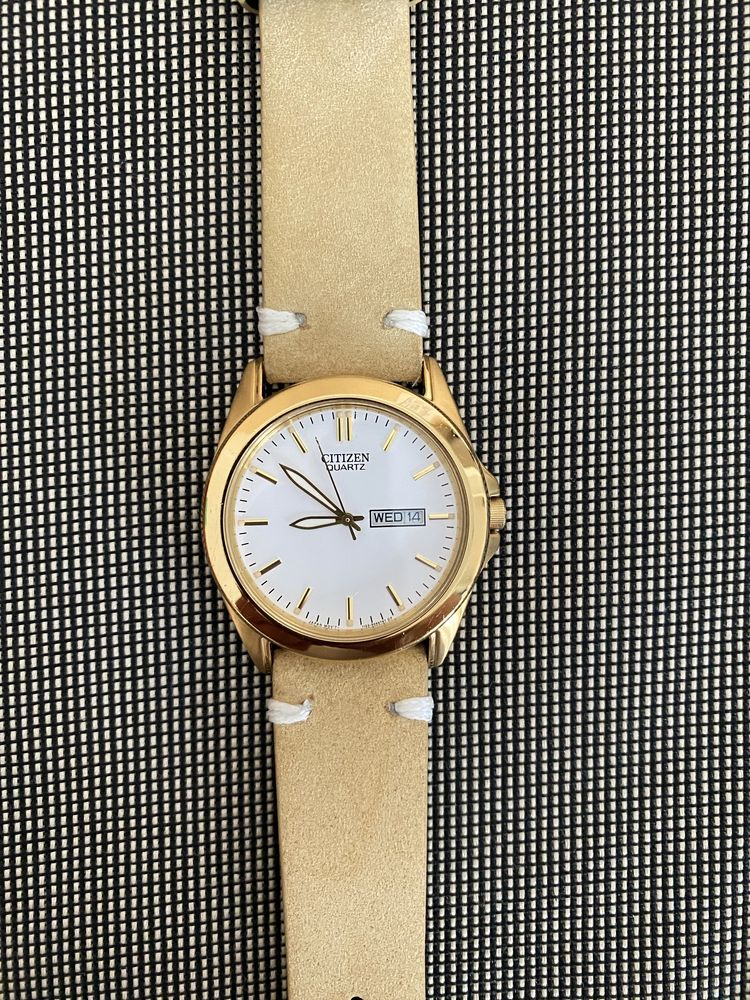 Zegarek męski Citizen elegance gold