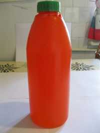 Винтажная пластиковая бутылка 1 л.
