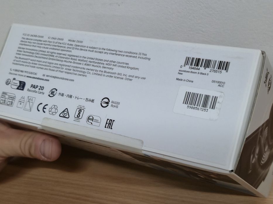 Nowy głośnik przenośny Anker Soundcore Boom 3i