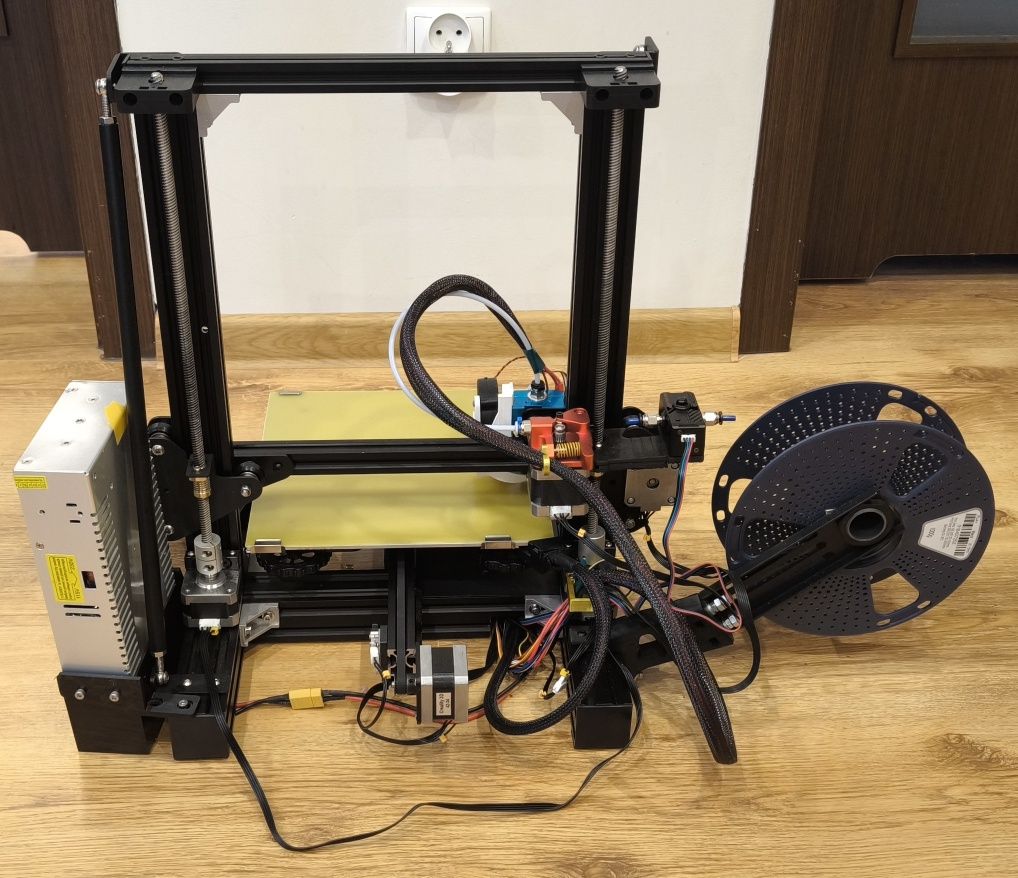 Creality Ender 3 - SKR E3 V3, 3DTouch, V6 Volcano, bogaty zesta