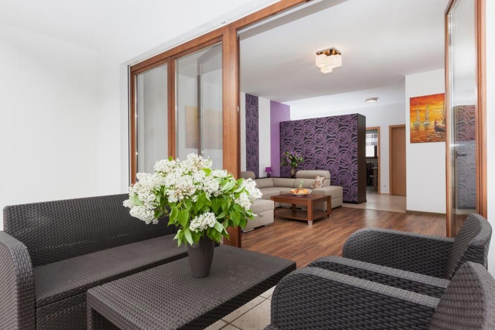 apatrament 58m z tarasem