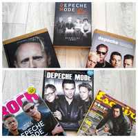 Zestaw Depeche Mode. Książki i czasopisma.
