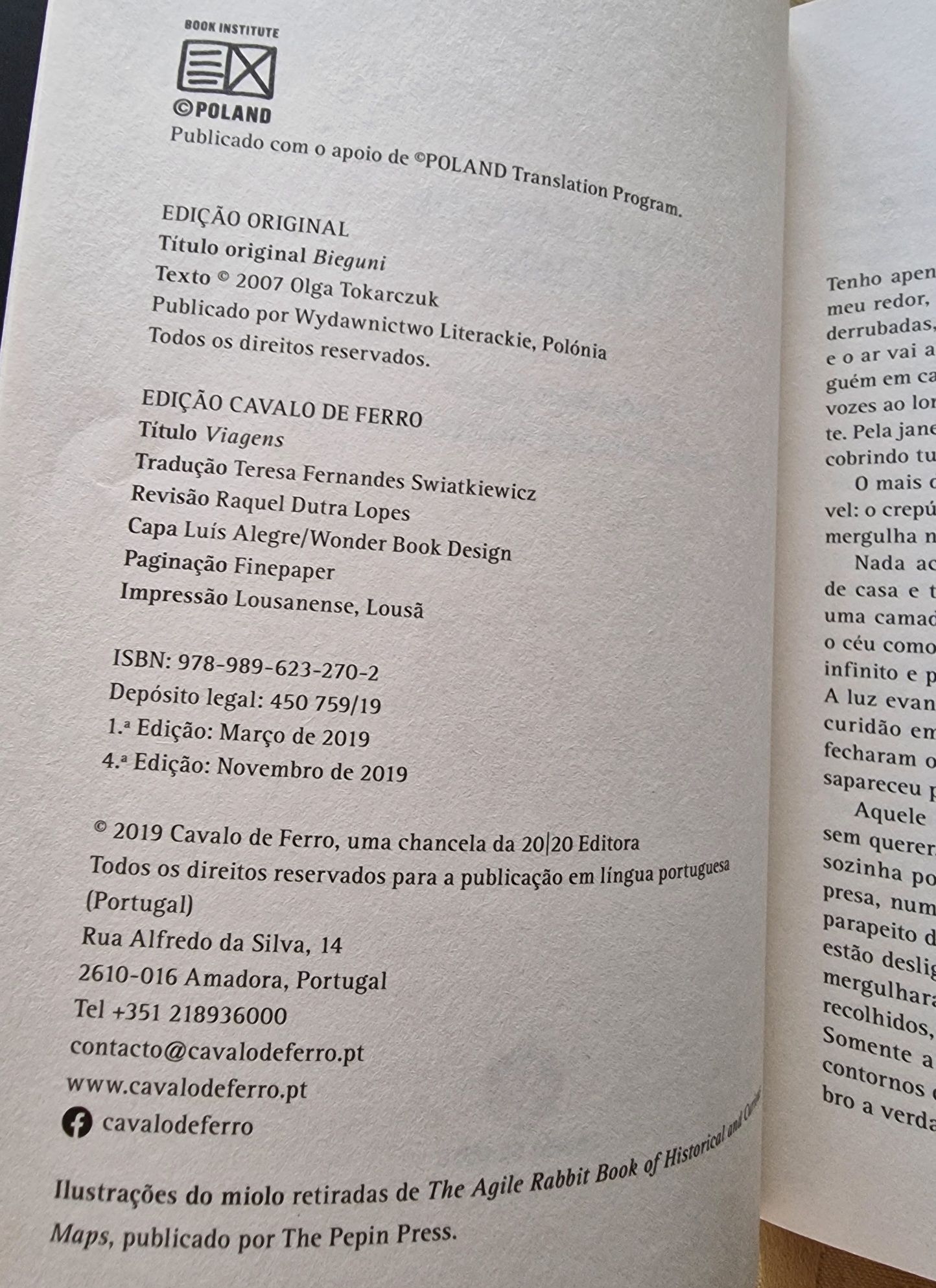 Viagens (Portuguese Edition) Olga Tokarczuk 4ª Edição 2019
