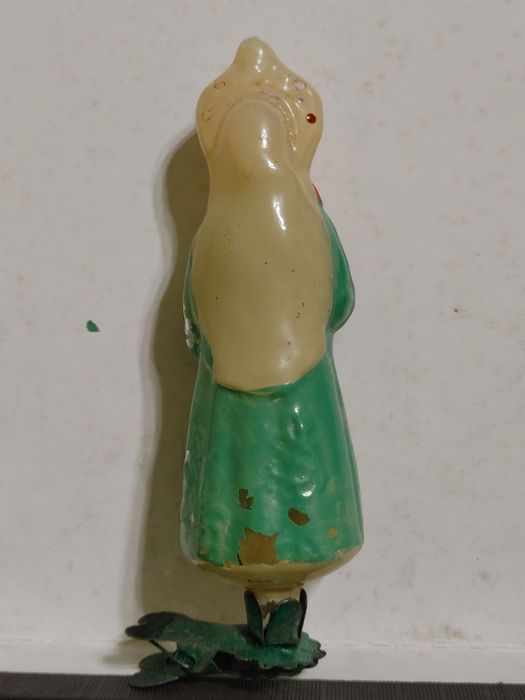 Ёлочная игрушка царевна лягушка Алёнушка игрушка на прищепке СССР