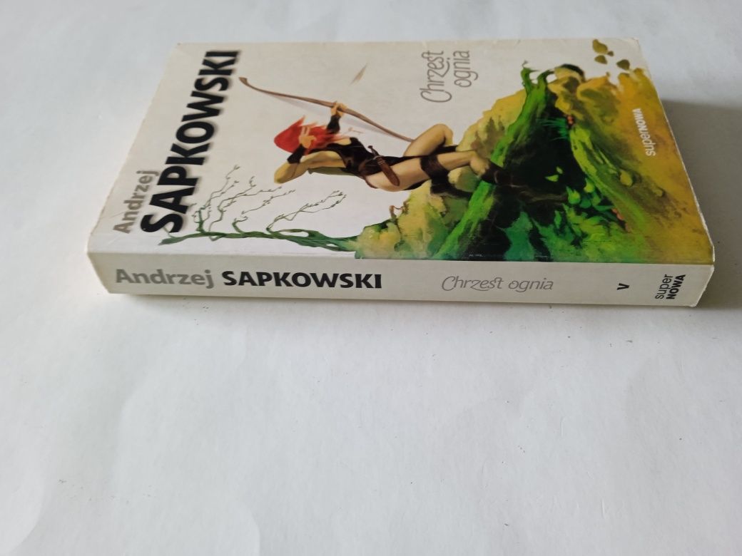 Andrzej Sapkowski Wiedźmin Chrzest Ognia STAN DOBRY+ !!!