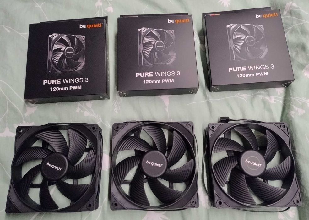 Корпусні вентилятори (кулер) be quiet! Pure Wings 3 PWM 120мм (BL105)