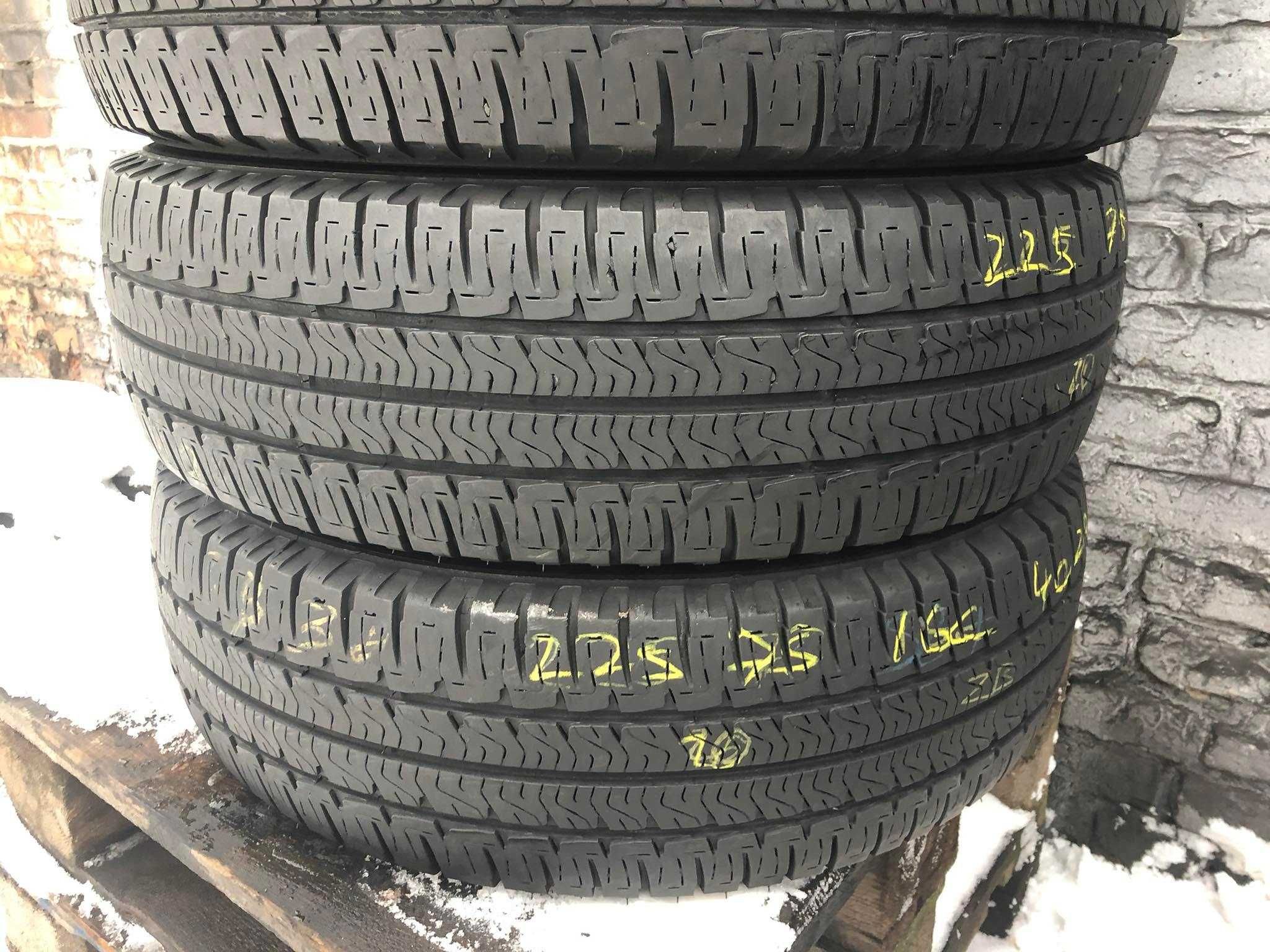 Літні шини 225/75 R16C Michelin Agilis  4ШТ НОВІ/2022