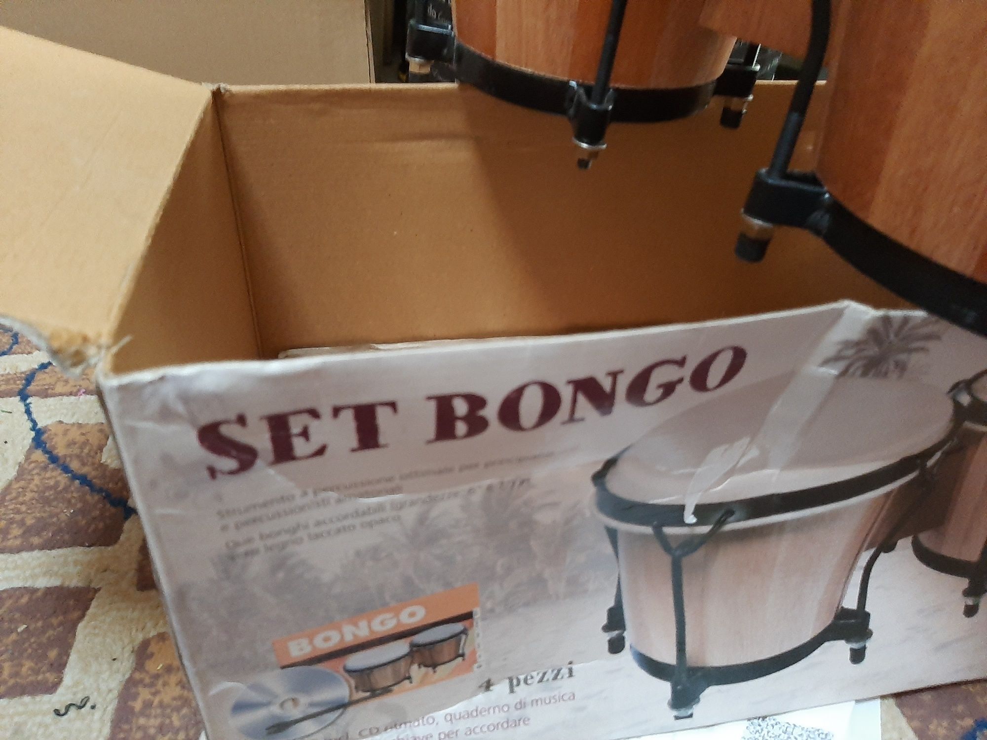 Bongo na caixa original