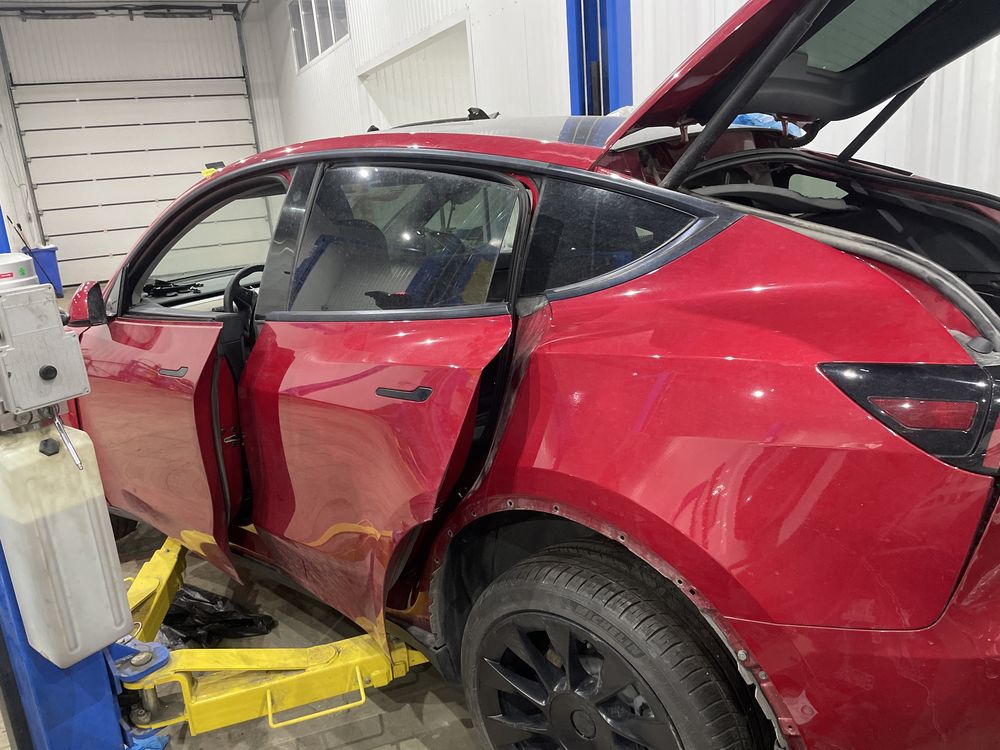 Tesla model Y model 3 разборка