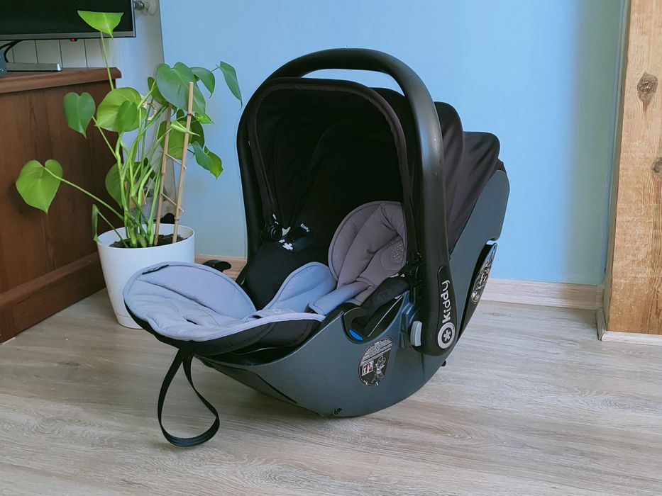 Nosidełko fotelik samochodowy kołyska KIDDY EvolutionPro2 0-13kg IDEAŁ