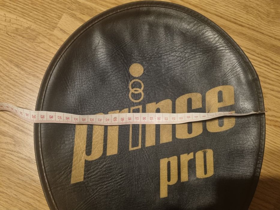 Ochraniacz na rakietę do tenisa Prince Pro czarna 50 cm pokrowiec