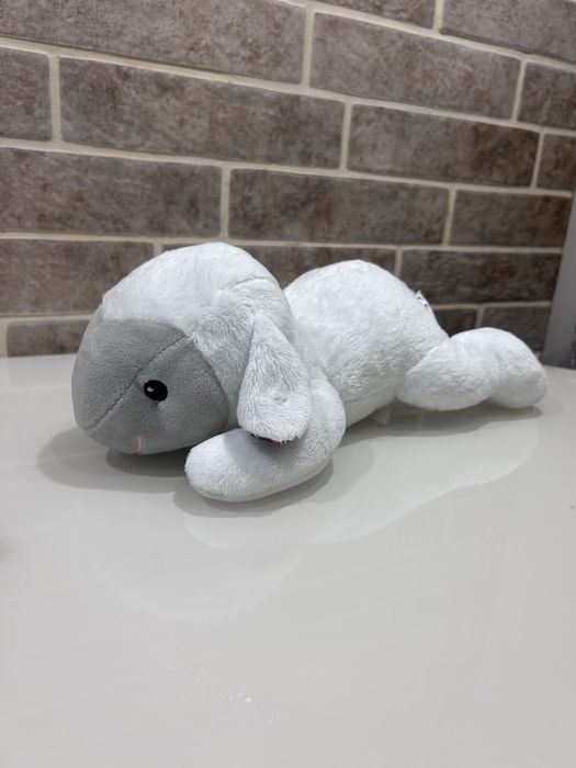 Мʼяка іграшка Zazu баранчик, білий шум