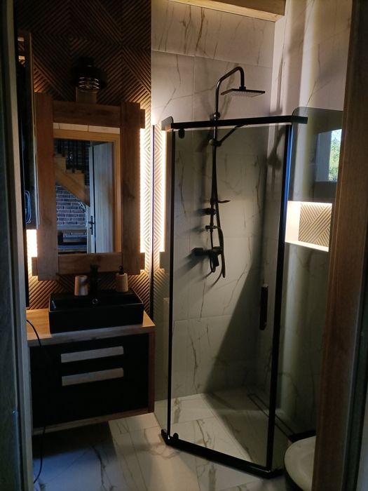 Domek na  Mikołajki z jacuzzi  blisko Warszawy nad rzeką - Romek