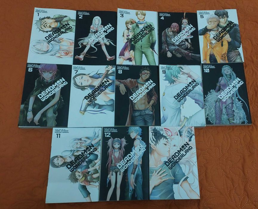 Manga Deadman Wonderland Completo Inglês