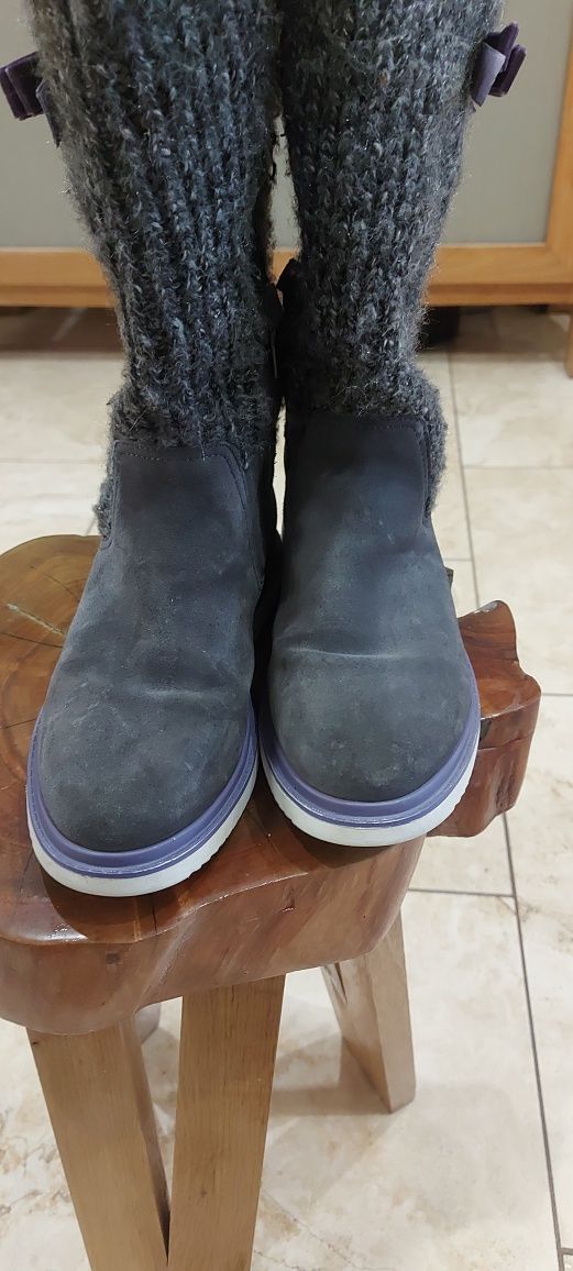 Geox kozaki sniegowce 35 dla dziewczynki  22cm