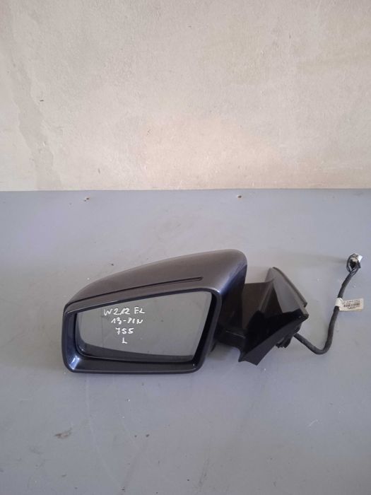 Lusterko lewe Mercedes W212 lift 13 pinów kod lakieru 755