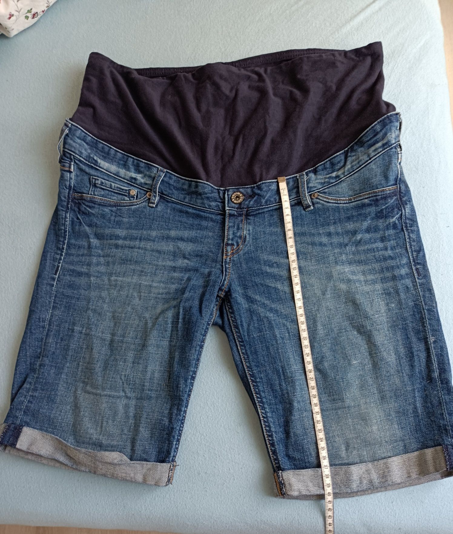 Spodenki ciążowe jeans H&M rozmiar 44