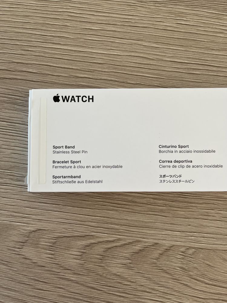 Apple Watch pasek sportowy M/L różowy band 38 40 41 mm nowy