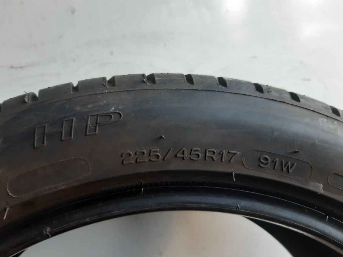 Opony letnie 225/45R17 Michelin 6mm montażvw cenie