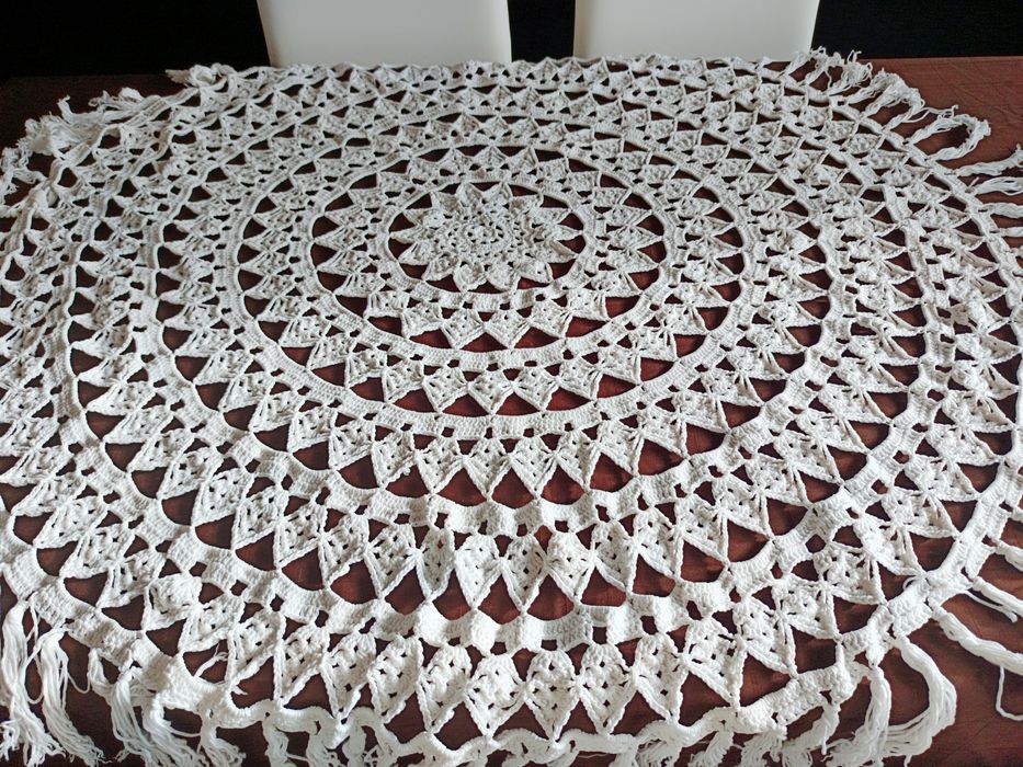 Toalha em linho feito á mão