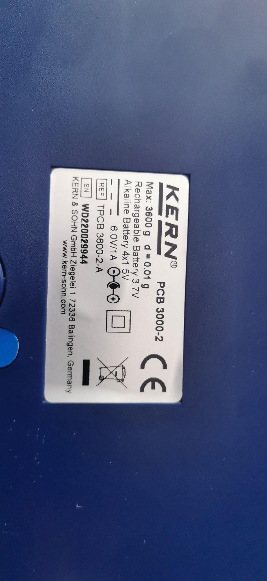 Waga KERN PCB 3000-2 cena katalogowa 1800pln!