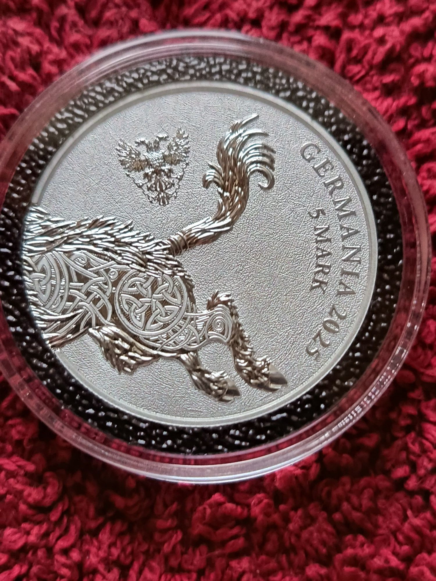 Срібна монета кабани 1oz.2 oz