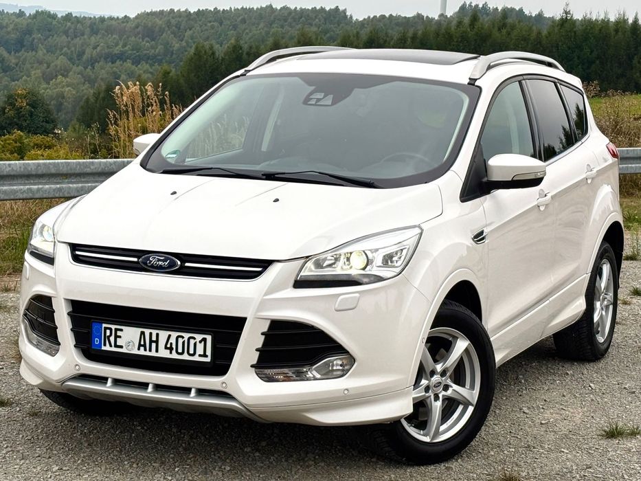 Ford Kuga 2.0TDCI4x4/Stan perfekcyjny!FULL WYPOSAZENIE Ledy,Radr,Kamera cofania
