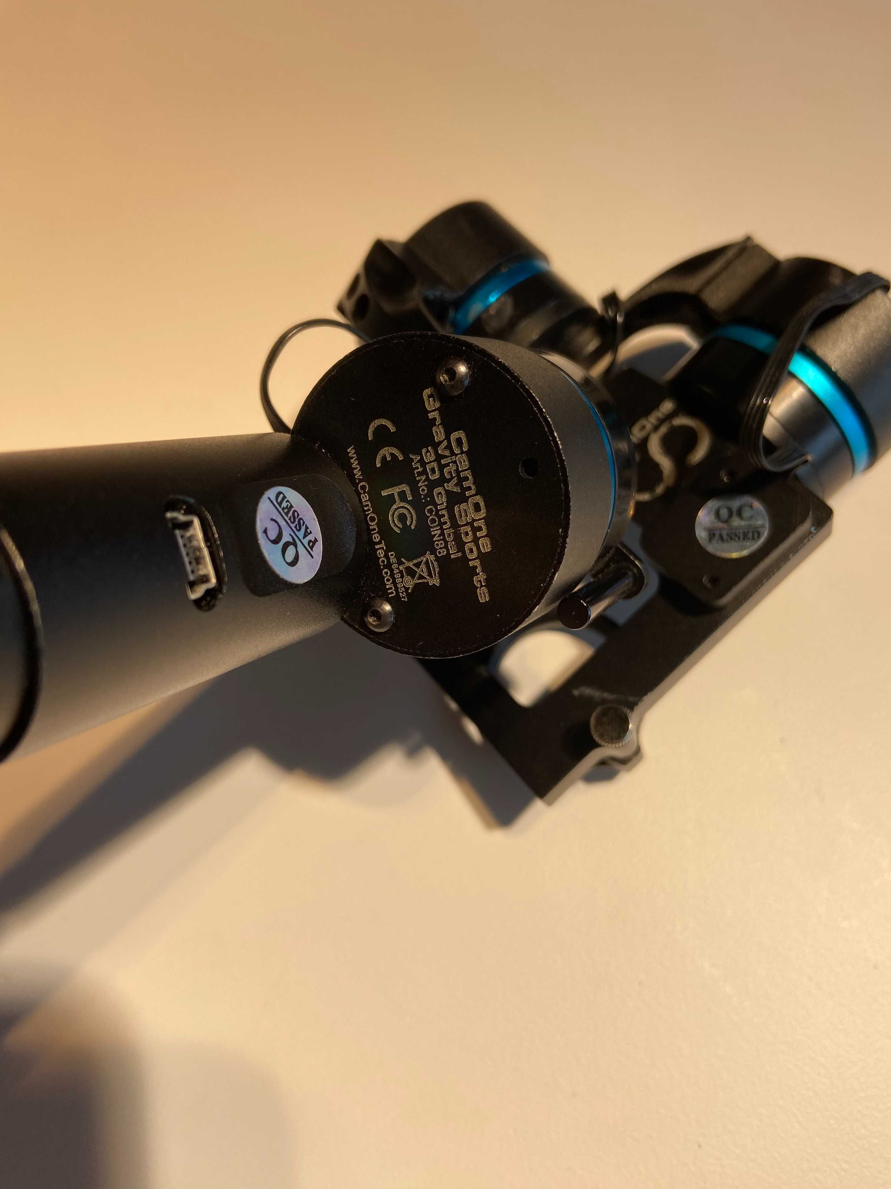 Profesjonalny 3-osiowy gimbal CamOne Gravity Sports 3D do GoPro