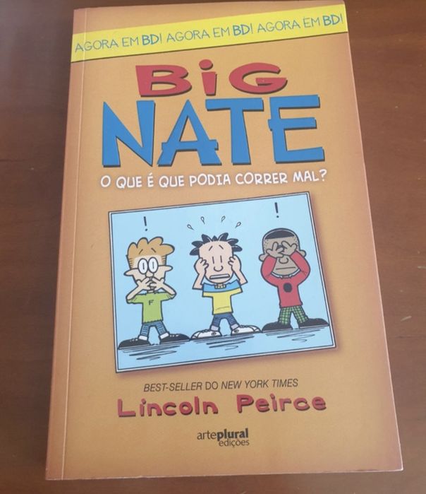 Livro Big Nate- O que podia correr mal?