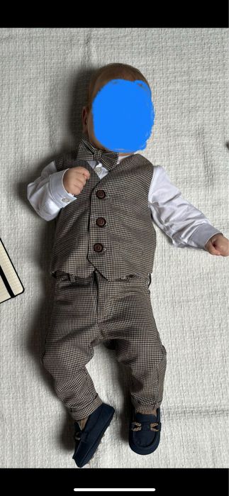 Ubranko zestaw komplet do chrztu Abrakadabra